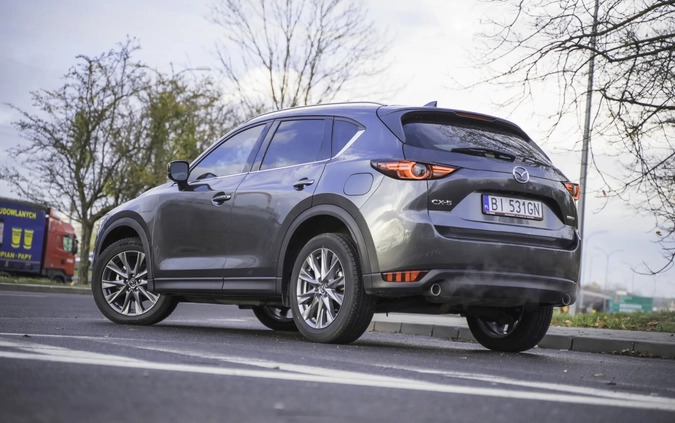 Mazda CX-5 cena 117900 przebieg: 4100, rok produkcji 2021 z Białystok małe 436